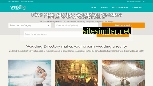 weddingdirectory.lk alternative sites