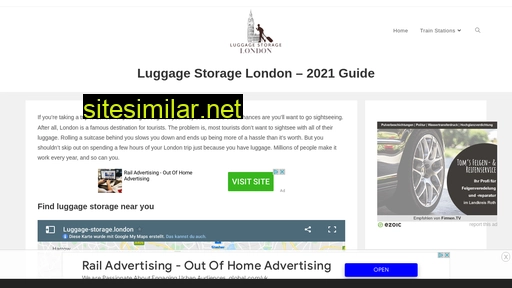 luggage-storage.london alternative sites