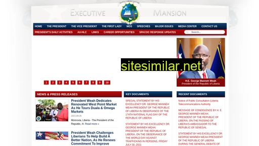 emansion.gov.lr alternative sites