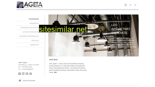 ageta.lt alternative sites