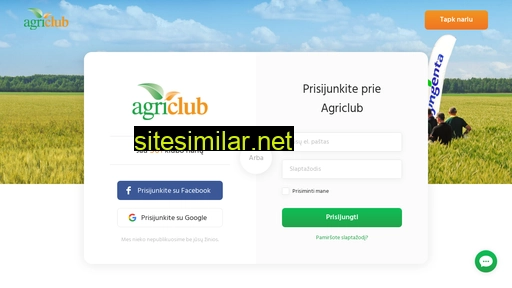 agriclub.lt alternative sites