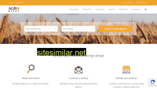 Agrobirza-rinkos similar sites