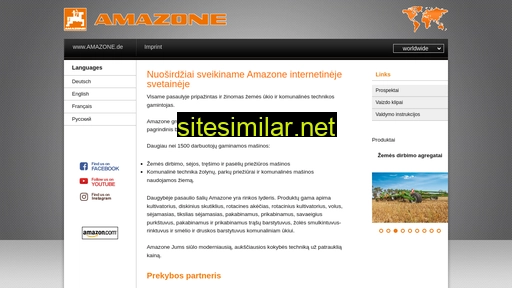 amazone.lt alternative sites