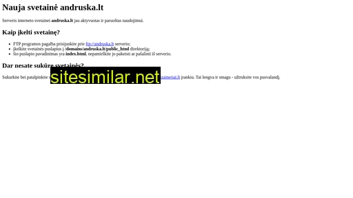 andruska.lt alternative sites