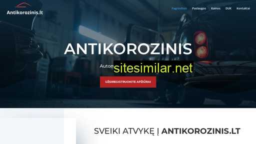 Antikorozinis similar sites