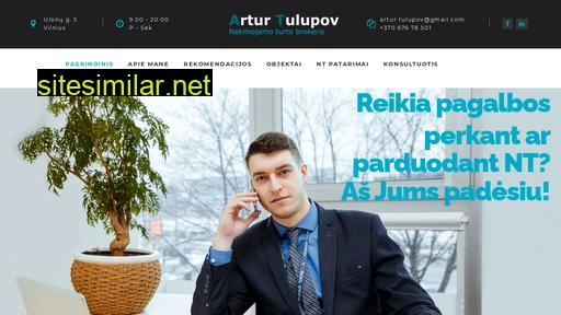 arturtulupov.lt alternative sites