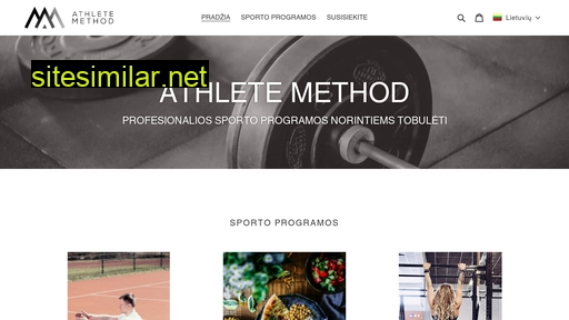 athletemethod.lt alternative sites