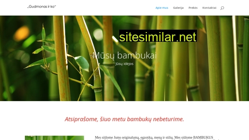 bambukaijums.lt alternative sites