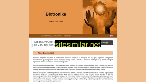 biotronika.lt alternative sites