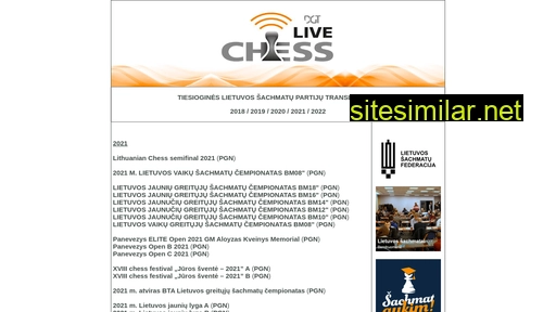 chesslive.lt alternative sites