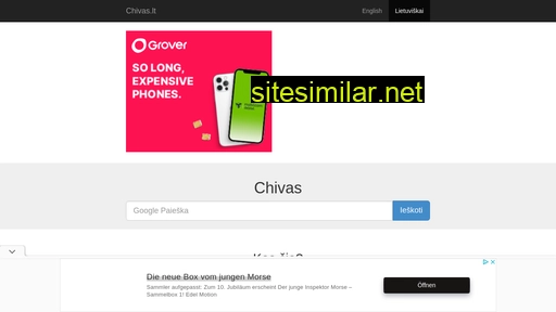 Chivas similar sites