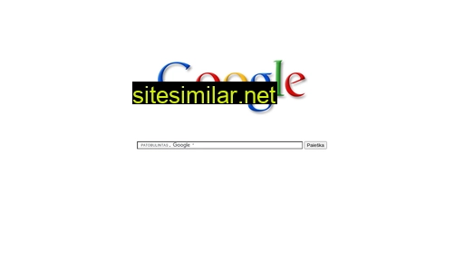 Chrome similar sites