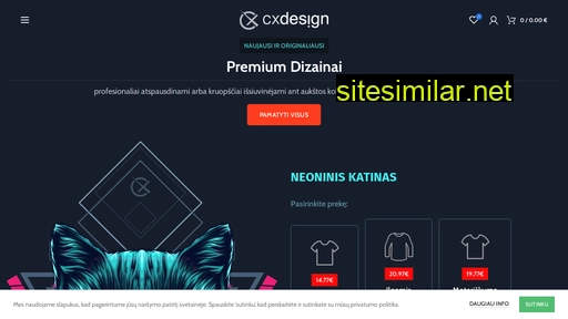 cxdesign.lt alternative sites