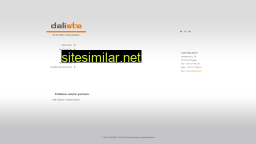 Dalista similar sites
