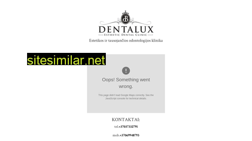 dentalux.lt alternative sites