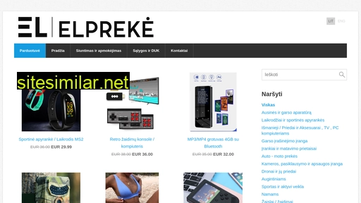 elpreke.lt alternative sites