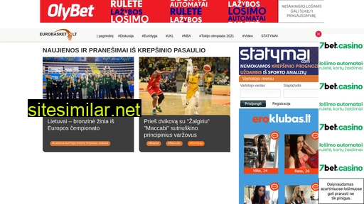 eurobasket.lt alternative sites