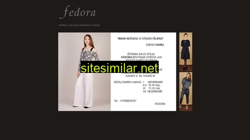 Fedora similar sites
