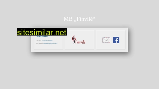 finvile.lt alternative sites