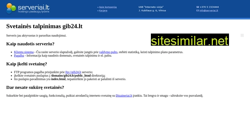 gib24.lt alternative sites