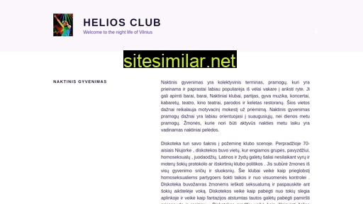 Heliosclub similar sites