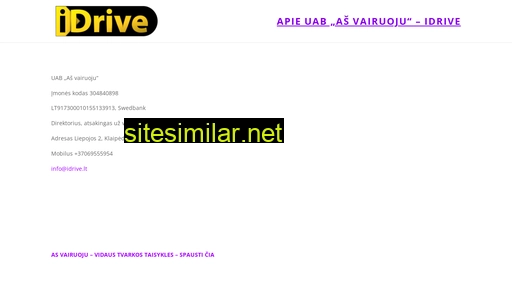 idrive.lt alternative sites