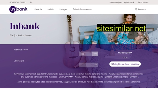 inbank.lt alternative sites