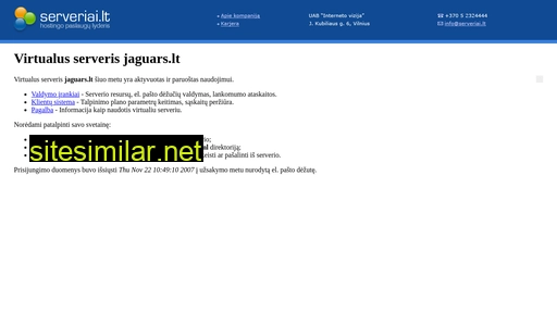 jaguars.lt alternative sites