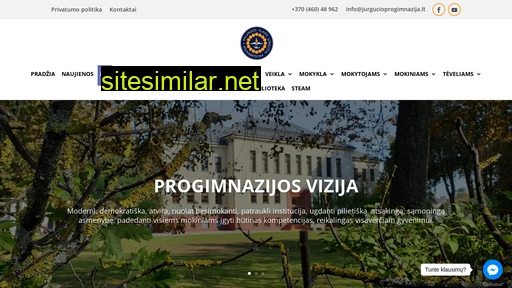Jurgucioprogimnazija similar sites