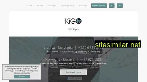 kigo.lt alternative sites
