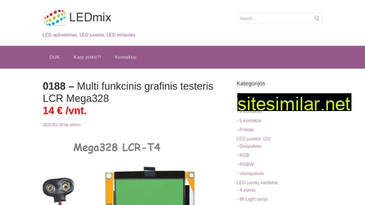 ledmix.lt alternative sites