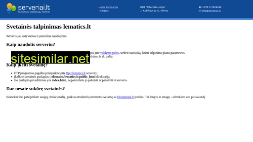 Lematics similar sites