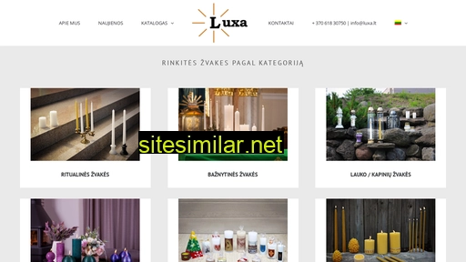 luxa.lt alternative sites