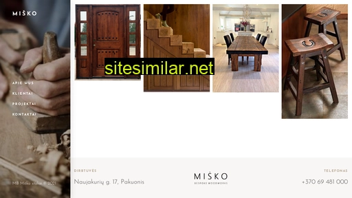 misko.lt alternative sites