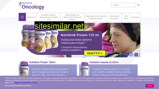 Nutriciaoncology similar sites