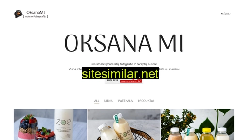 oksanami.lt alternative sites