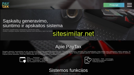 paytax.lt alternative sites