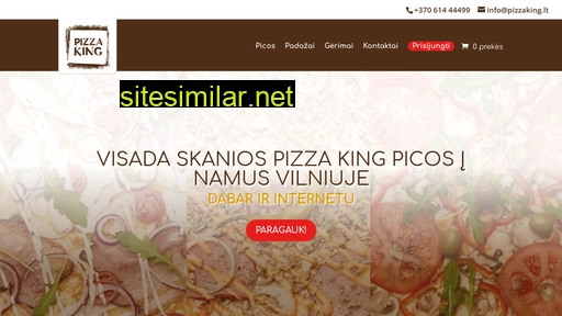 pizzaking.lt alternative sites