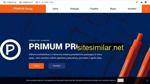 primum.lt alternative sites