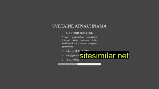 prismalitus.lt alternative sites
