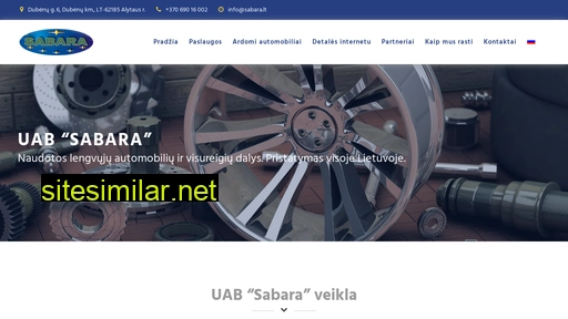sabara.lt alternative sites