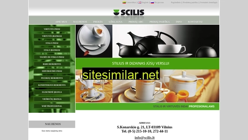 Scilis similar sites
