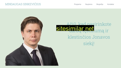 sinkevicius.lt alternative sites