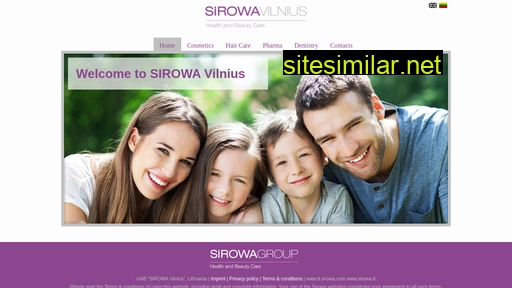 sirowa.lt alternative sites