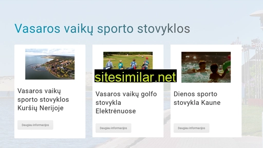 Sportostovykla similar sites