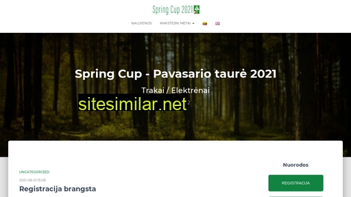 springcup.lt alternative sites