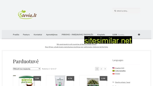 Stevia similar sites