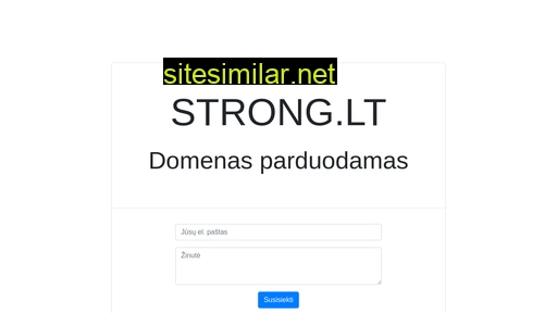 strong.lt alternative sites