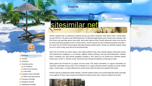 Tenerife similar sites