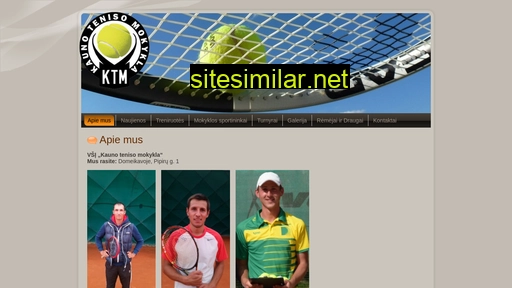 tenisomokykla.lt alternative sites